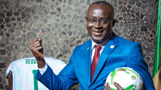 Le président de la fédération sénégalaise de football, Augustin Senghor.