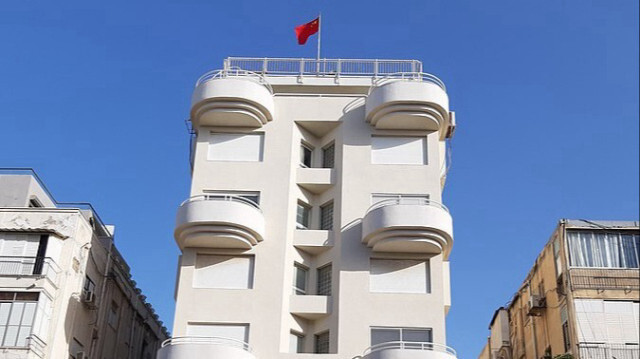 L'ambassade de Chine à Tel Aviv.