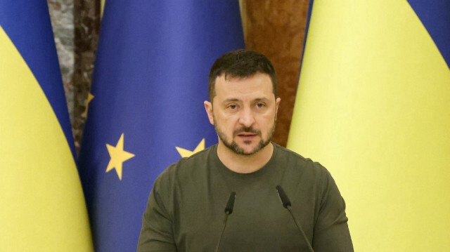 Le président ukrainien, Volodymyr Zelensky.