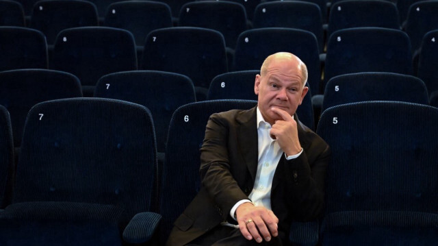 Le chancelier fédéral d'Allemagne, Olaf Scholz.