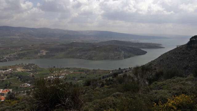 Le fleuve Litani du Liban, qui traverse la région de Machghara dans la vallée de la Bekaa.