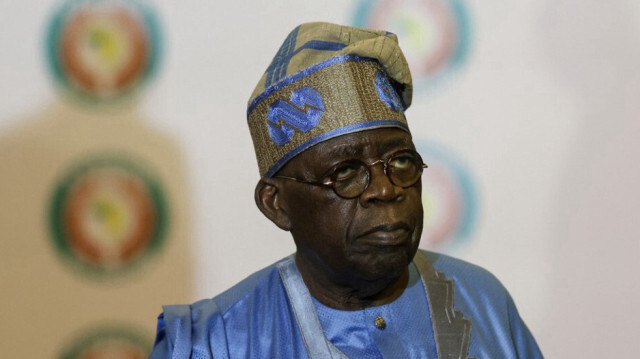 Le président du Nigeria et président de la Communauté économique des États de l'Afrique de l'Ouest (CEDEAO), Bola Ahmed Tinubu.