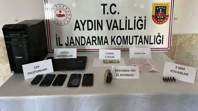 Otomobildeki aramada vites kutusuna gizlenmiş halde bulundu. 