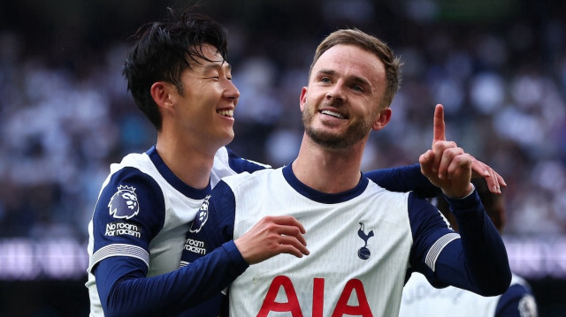 Tottenhamlı oyuncuların gol sevinçleri