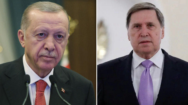 Cumhurbaşkanı Recep Tayyip Erdoğan - Yuriy Uşakov