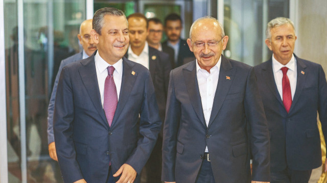 Özgür Özel, Kemal Kılıçdaroğlu, Mansur Yavaş.