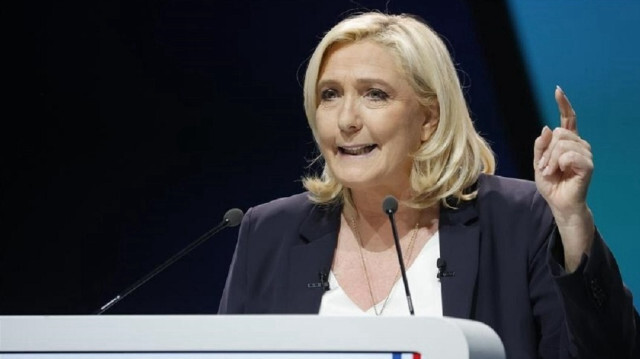 French far-right leader Marine Le Pen 