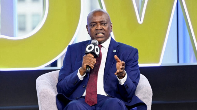 Le Président du Botswana, Mokgweetsi Masisi.