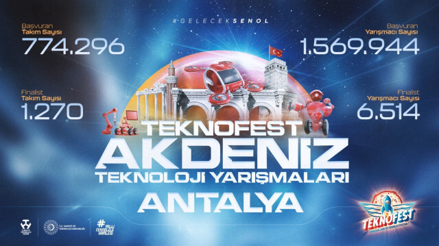 Antalya'da düzenlenen TEKNOFEST Akdeniz Teknoloji Yarışmalarına ziyaretçi kayıtları da başladı.