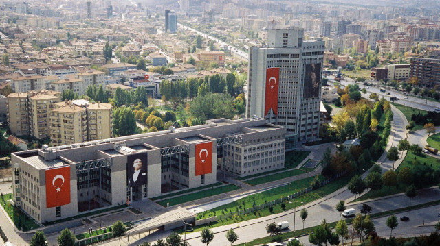 Le bâtiment du ministère des Affaires étrangères turc, à Ankara.