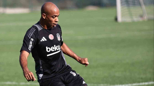 Joao Mario, Beşiktaş'ta ilk kez antrenmana çıktı.