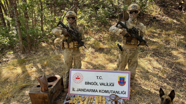 Bingöl'de terör örgütü PKK/KCK'ya ait sığınak bulundu