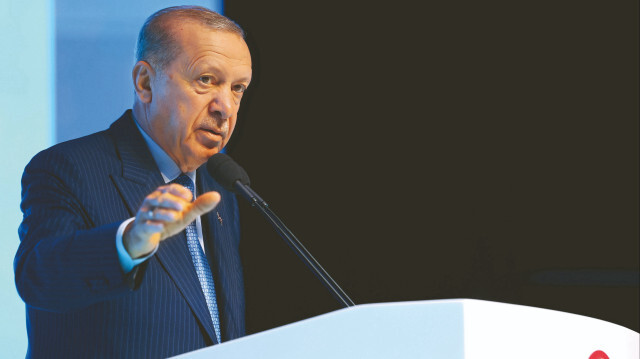 Cumhurbaşkanı Recep Tayyip Erdoğan.