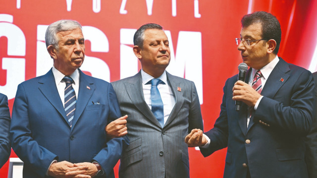 Mansur Yavaş, Özgür Özel, Ekrem İmamoğlu.