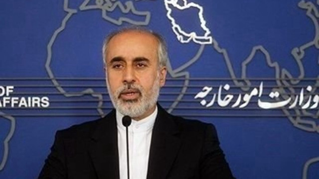 Nasser Kanaani, porte-parole du ministère iranien des Affaires étrangères.