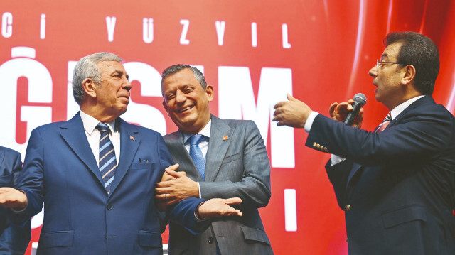 Mansur Yavaş, Özgür Özel, Ekrem İmamoğlu.