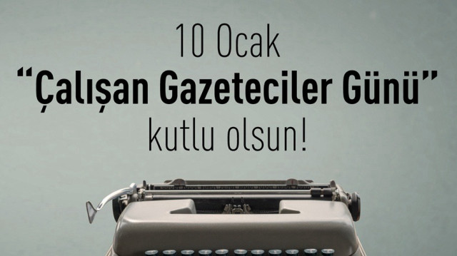 Çalışan Gazeteciler Günü