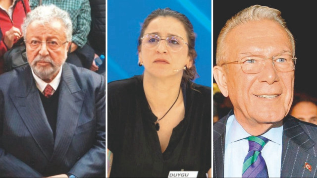 Metin Akpınar, Duygu Nebioğlu, Uğur Dündar.