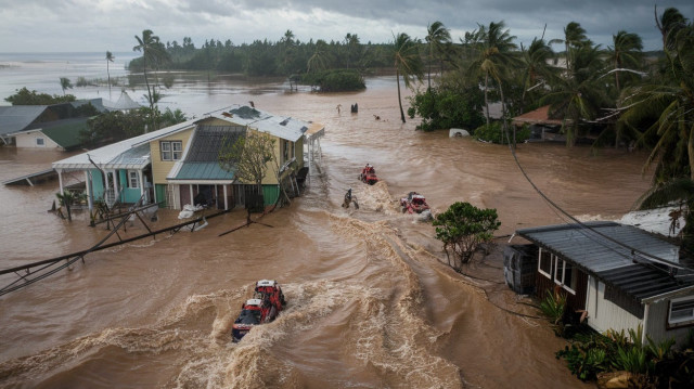 Le cyclone Dikeledi, désormais rétrogradé en tempête tropicale, s'éloigne de Mayotte, mais l'archipel reste en alerte rouge. 