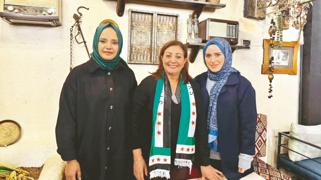 Neslihan Önder, Majd Jadaan, Rabia Şenol.