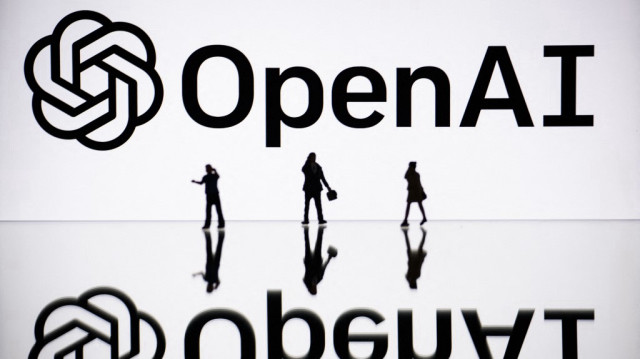 Ecran affichant le logo d'OpenAI, société américaine spécialisée dans l'intelligence artificielle., à Mulhouse, le 30 octobre 2023.