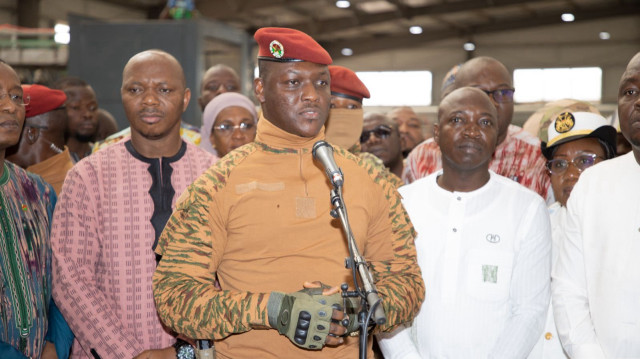 Le Président du Burkina Faso, Ibrahim Traore.