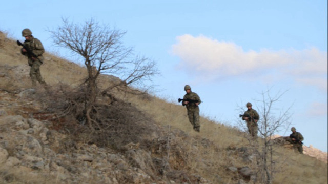 Les forces turques ont neutralisé neuf membres du PKK/YPG dans le nord de la Syrie, le 14 janvier 2025.