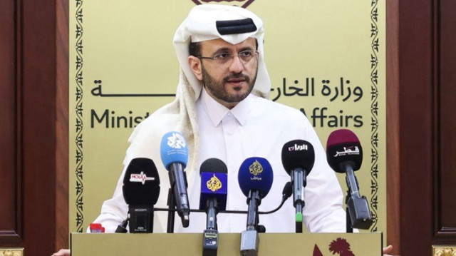 Le porte-parole du ministère qatari des Affaires étrangères, Majed Al-Ansari.