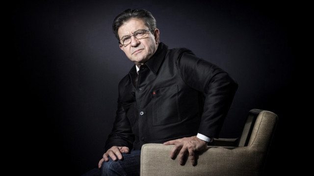 Le chef de file de La France insoumise, Jean-Luc Mélenchon.