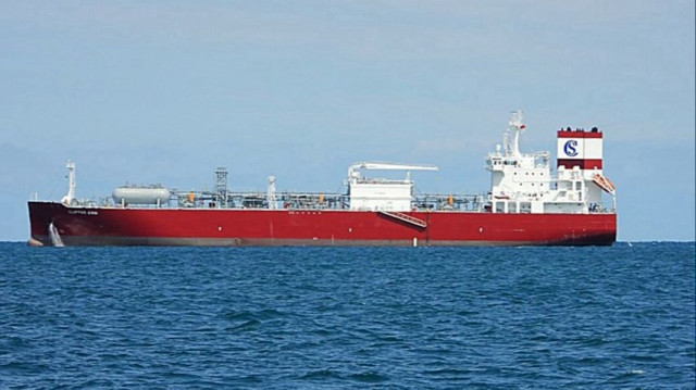 Le tanker Clipper Eris, battant pavillon norvégien.