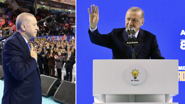 Cumhurbaşkanı ve AK Parti Genel Başkanı Recep Tayyip Erdoğan, partisinin Serinevler Spor Salonu'nda düzenlenen Adana 8. Olağan İl Kongresi'ne katılarak konuşma yaptı. 