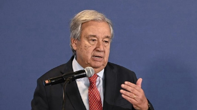 UN Secretary-General Antonio Guterres 