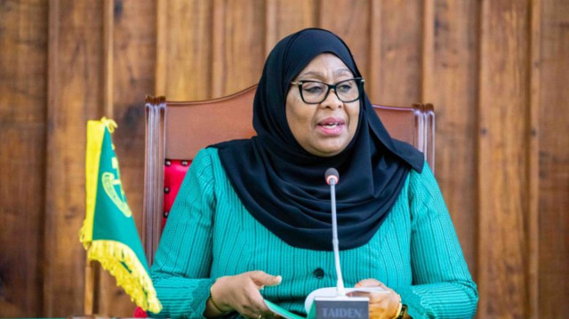 Samia Suluhu Hassan, Présidente de la Tanzanie.