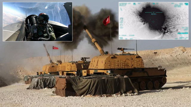 Bölgede operasyonlar kararlılıkla sürüyor.