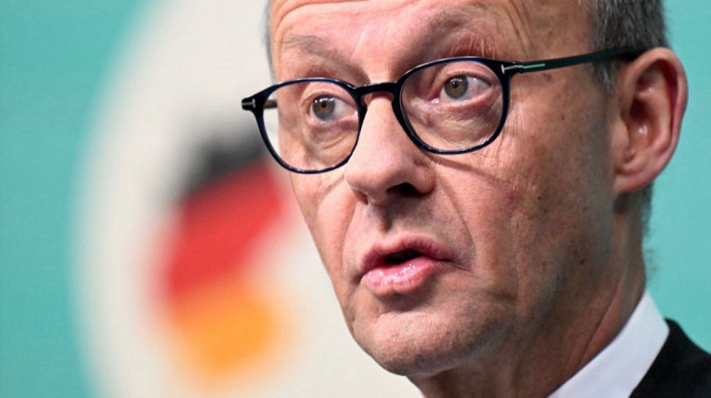 Le président de l'Union chrétienne-démocrate (CDU) d'Allemagne, Friedrich Merz.