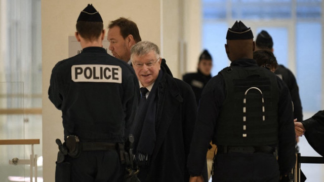 L'ancien PDG de France Télécom Didier Lombard au palais de justice de Paris pour le jugement dans le procès de France Télécom dans l'affaire des suicides, le 20 décembre 2019. (Archive)