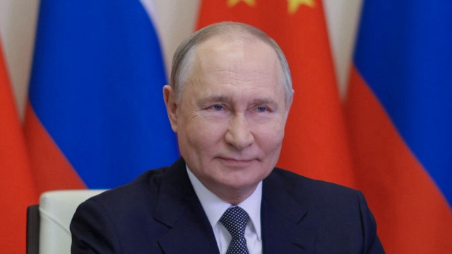 Le président russe Vladimir Poutine, près de Moscou, le 21 janvier 2025.