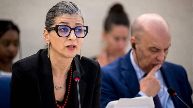 Francesca Albanese, rapporteuse spéciale des Nations Unies pour la Palestine.