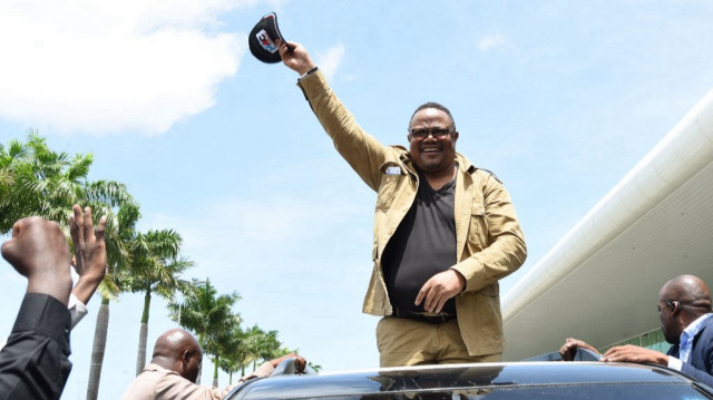 Le nouveau Président de Chadema, le principal parti d'opposition tanzanien, Tundu Lissu.