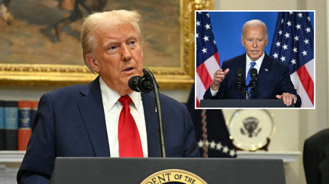 ABD Başkanı Trump yeni başkanlık döneminin ilk röportajında selefi Biden'a yüklendi.