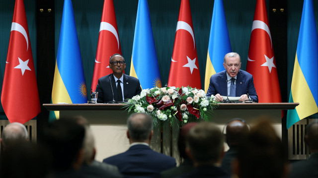 Cumhurbaşkanı Erdoğan, Ruanda Cumhurbaşkanı Kagame ile ortak basın toplantısında konuştu.