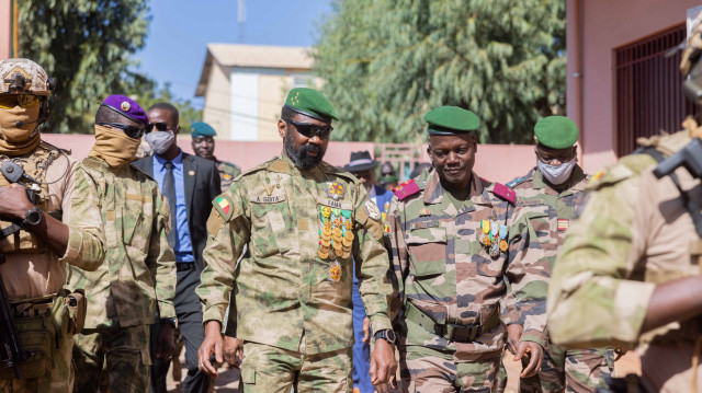 Le Président de la Transition et Général d’Armée du Mali, Assimi GOÏTA.