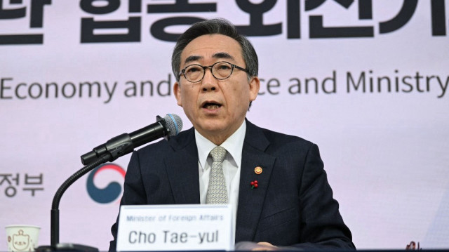 Le ministre sud-coréen des Affaires étrangères Cho Tae-yul.