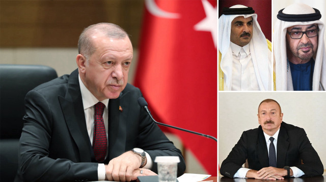 Liderlerden Cumhurbaşkanı Erdoğan'a taziye telefonları geldi. 