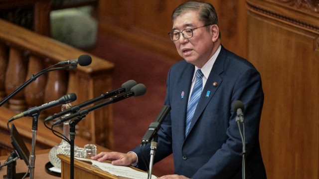 Le Premier ministre japonais Shigeru Ishiba.