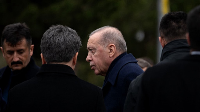 Le président turc Recep Tayyip Erdogan, à Bolu, le 22 janvier 2025. 