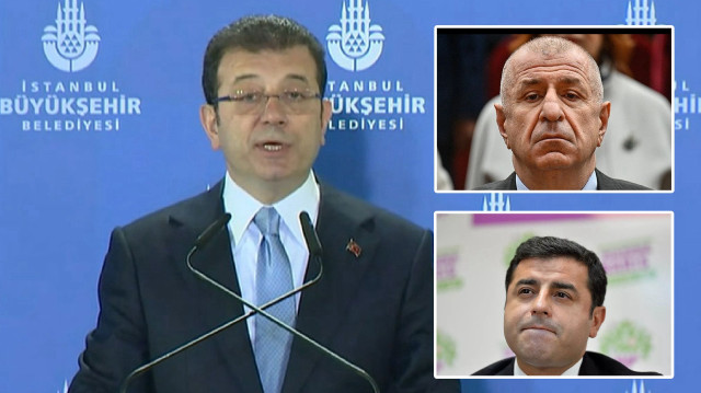 İmamoğlu, Demirtaş ve Özdağ'ın tutukluluğuna tepki gösterdi