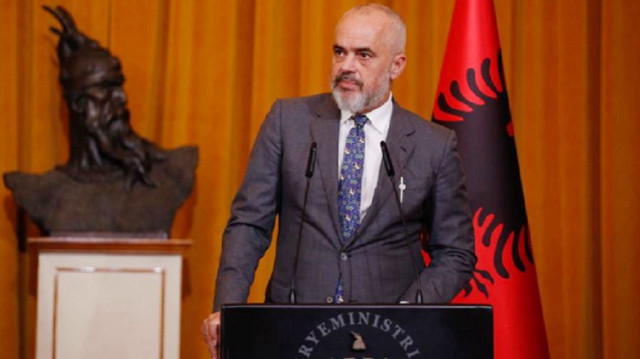 Albanian Prime Minister Edi Rama 