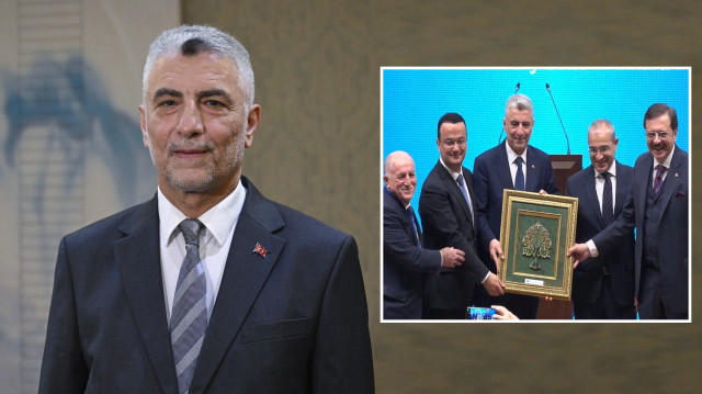 Ticaret Bakanı Ömer Bolat 'Türkiye-Azerbaycan-Özbekistan Üçlü İş Forumu'na katıldı. 