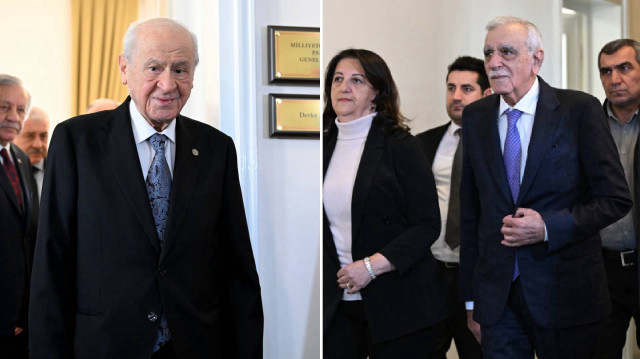 DEM Parti İmralı heyeti MHP Lideri Devlet Bahçeli ile görüştü
